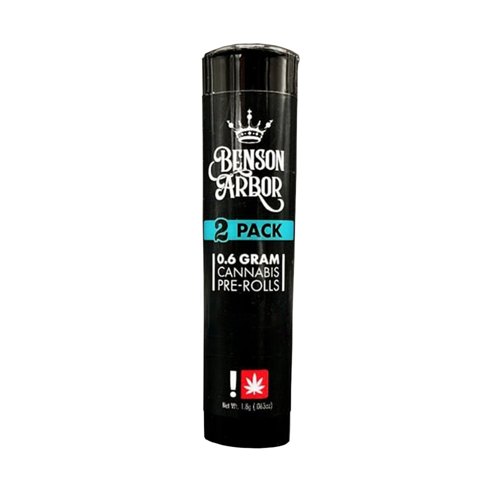 Photograph of product: Benson Arbor - Razz Boogie Breath Pre-Roll 2pk (H)
