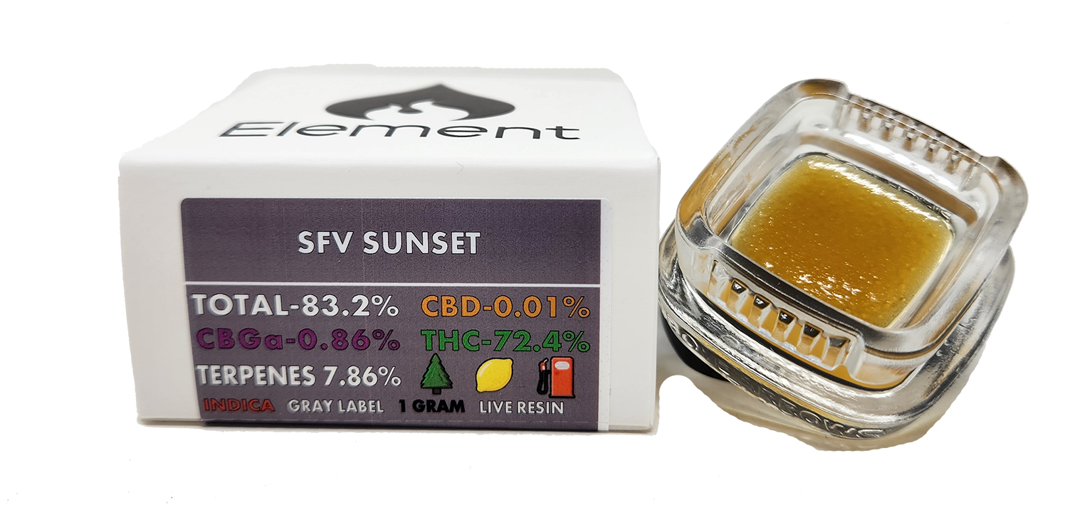 Photograph of product: Element Live Resin - SFV Sunset