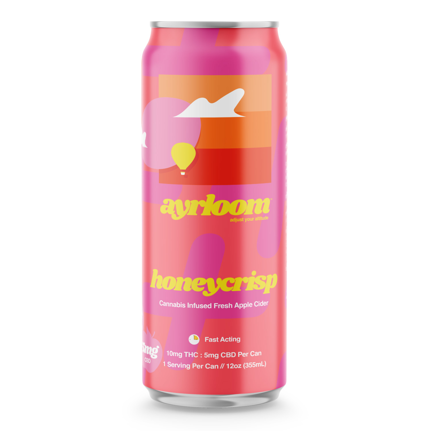 Photograph of product: Ayrloom | Beverage 12oz Can | HoneyCrisp