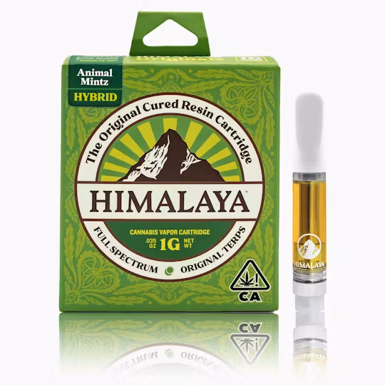 Photograph of product: 1g Animal Mintz (Hybrid) Full Spectrum Cartridge TH-oui:88% $30 or 2/$50