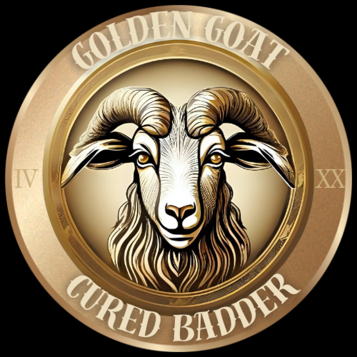 Photograph of product: Golden Goat Cured Badder | 2g or 3.5g - Four20