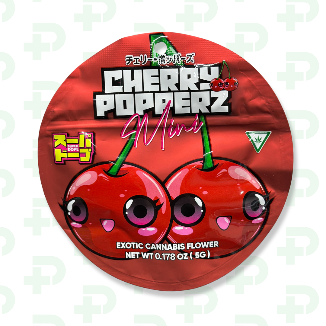 Photograph of product: Fear of Boof Mini's - Cherry Popperz - 5g
