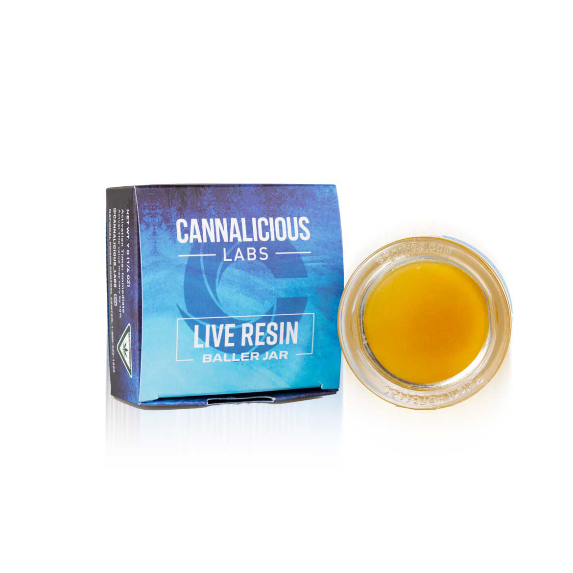 Photograph of product: Cannalicious - Ghost Train Haze Live Resin 7g
