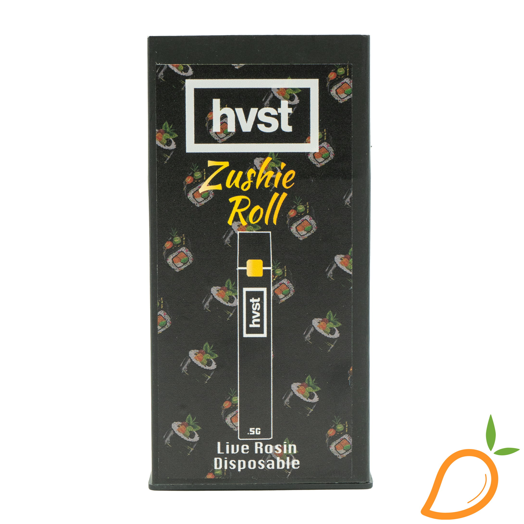 Photograph of product: 0.5g Zushie Roll Live Rosin Disposable Vape HVST