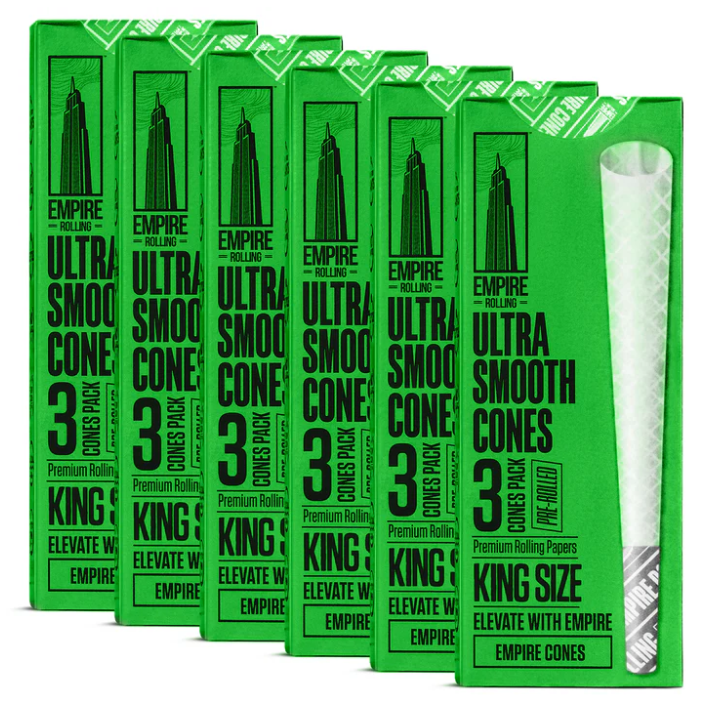 Photograph of product: Empire | Green King Cone | 3ct