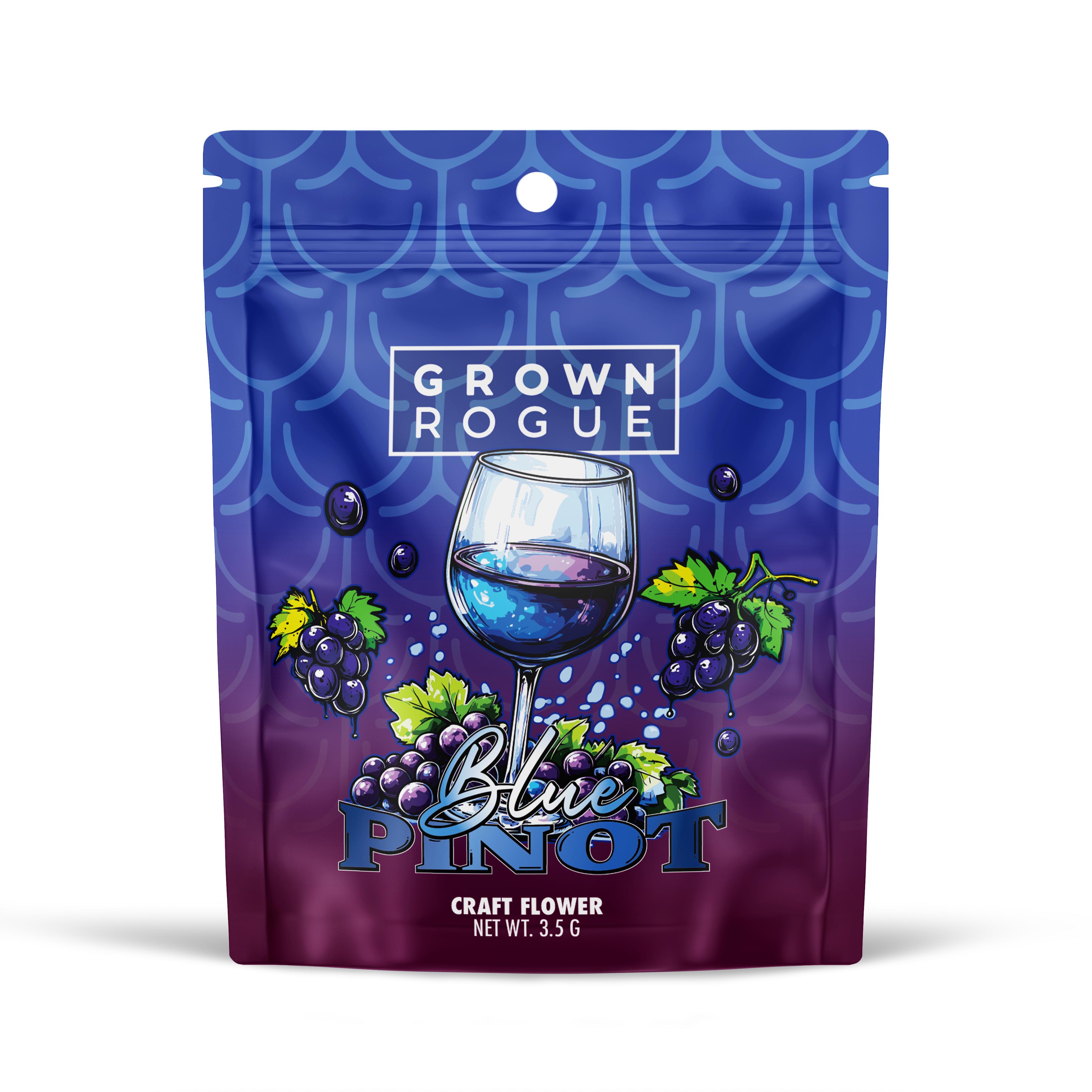 Photograph of product: Grown Rogue - 3.5g Prepack - Blue Pinot