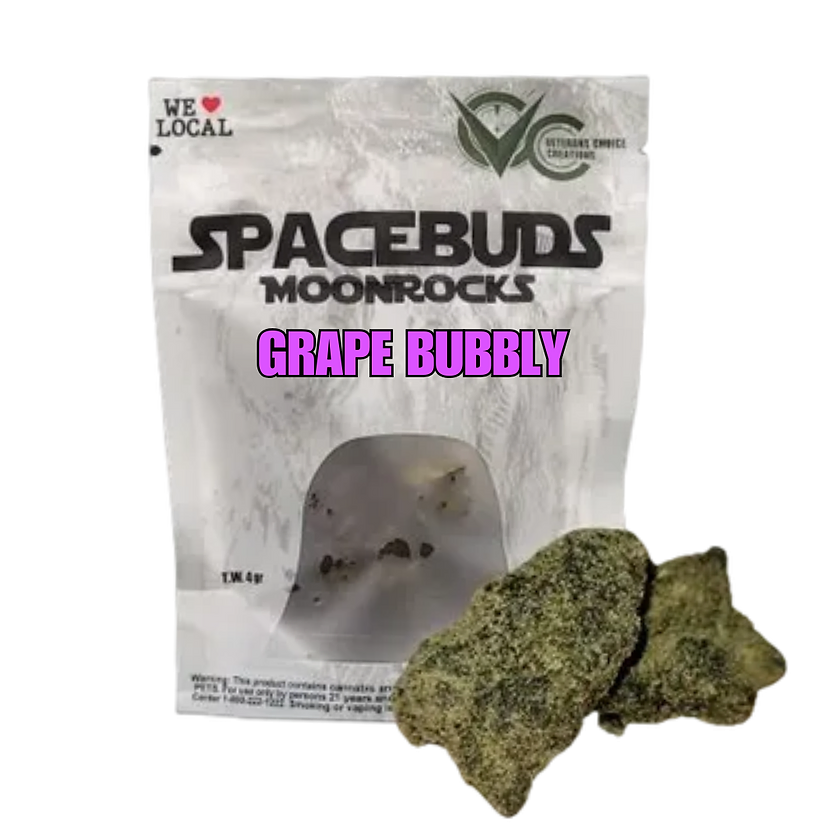 Photograph of product: Grape Bubbly Moonrocks