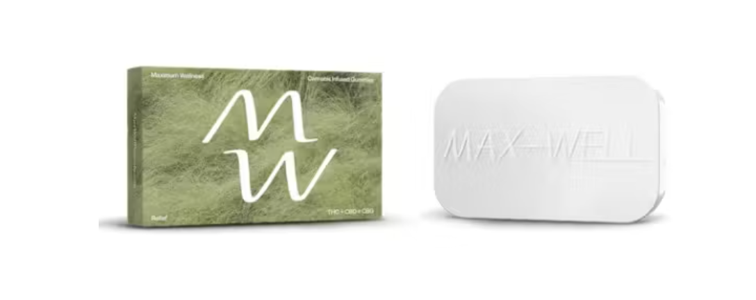 Photograph of product: Maximum Wellness - Nonvegan Troche - Relief - Guava CBG: CBD:TH-oui 1:1:2 10/PK