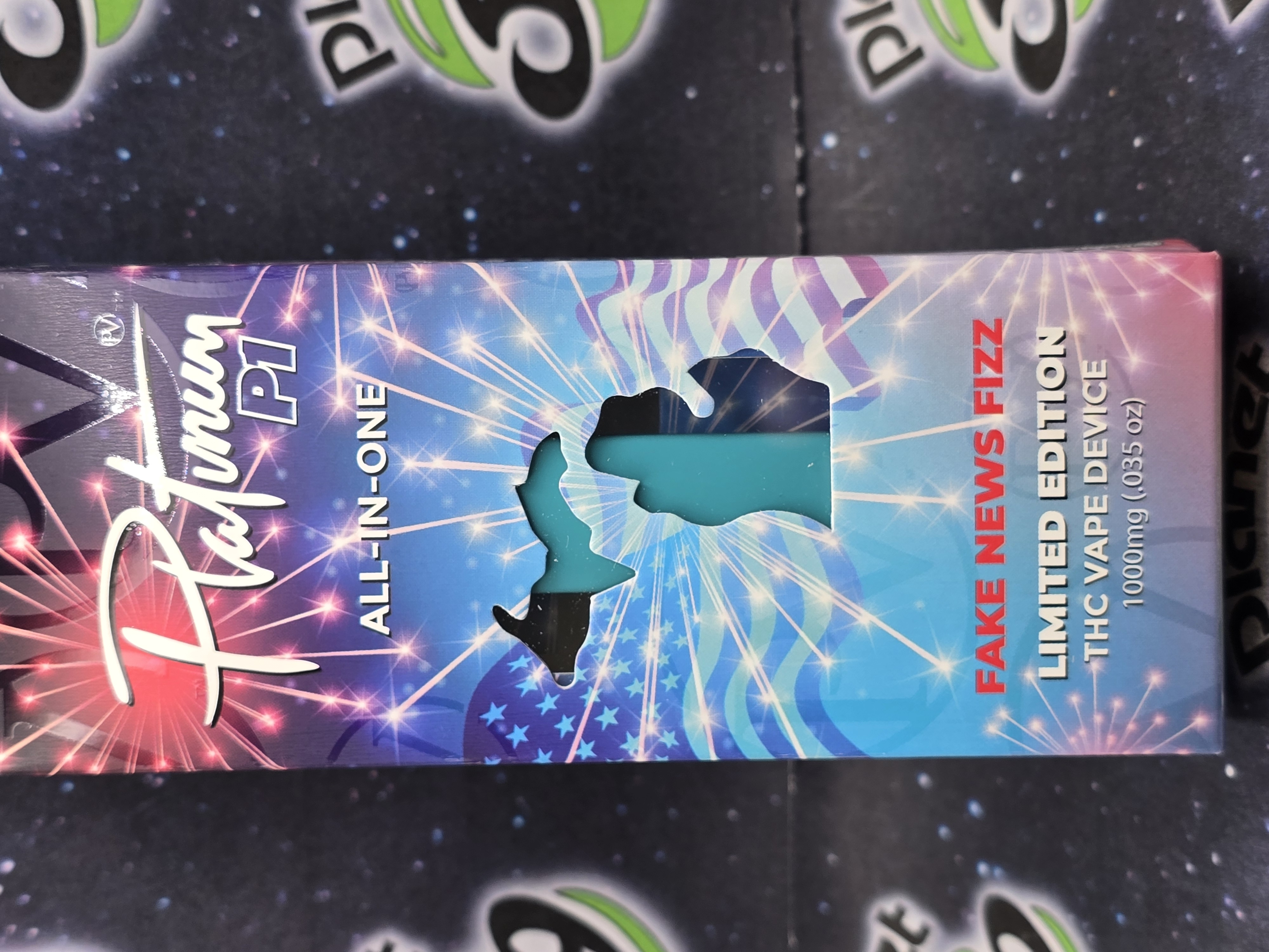 Photograph of product: Platinum Vape | fake news fizz