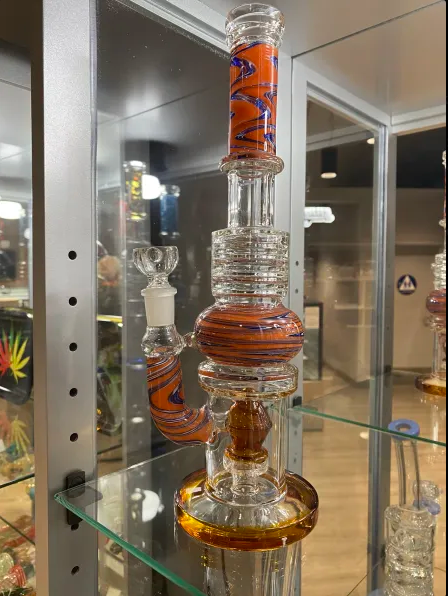 Photograph of product: Lighthouse | 12" Spiral Tie Dye Bong | Assorted Colors