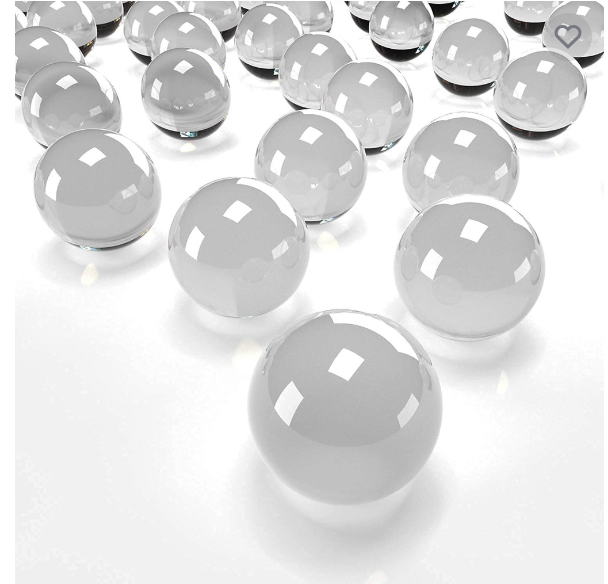 Photograph of Product: LUVBUDS 6MM QUARTZ TERP PEARLS-CLEAR
