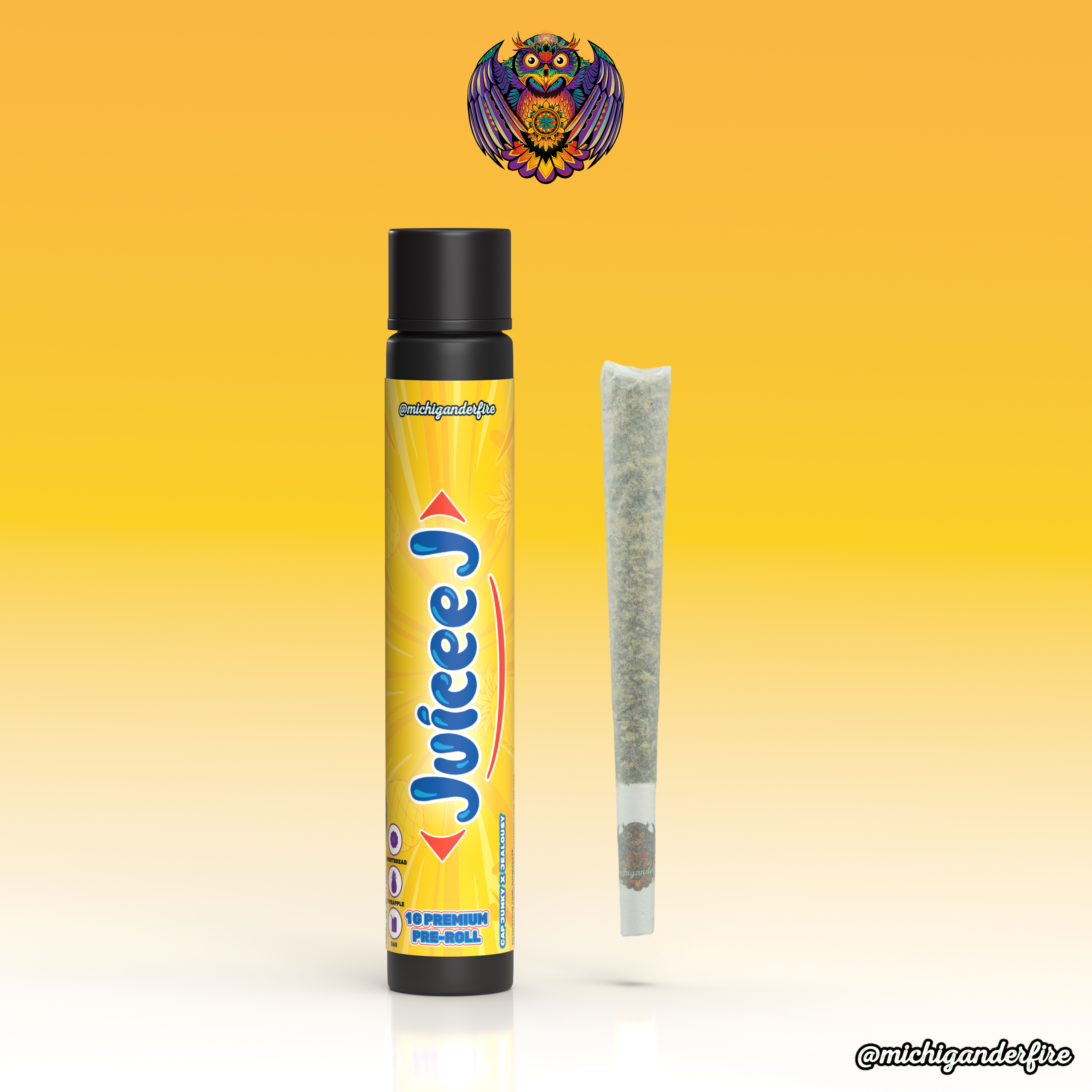 Photograph of product: Michigander Fire Juicee J Pre-Roll