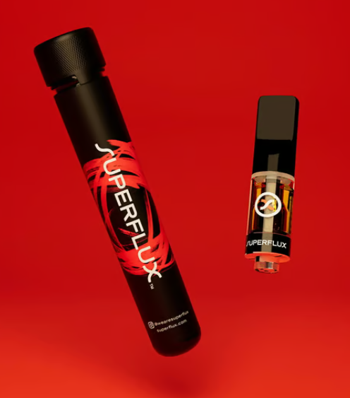 Photograph of product: Fried Strawberries Live Resin Cart 0.5g