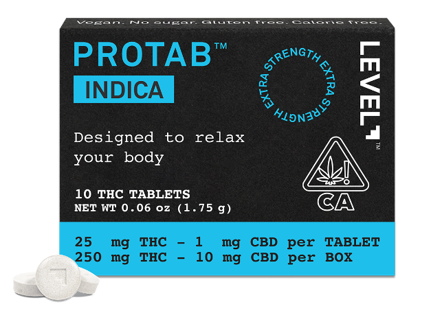 Photograph of product: Level ProTab - 10pc x 20mg - Oui'd