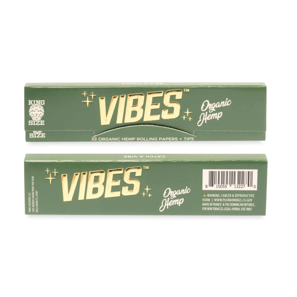 Photograph of product: Vibes Organic Papers with Filters