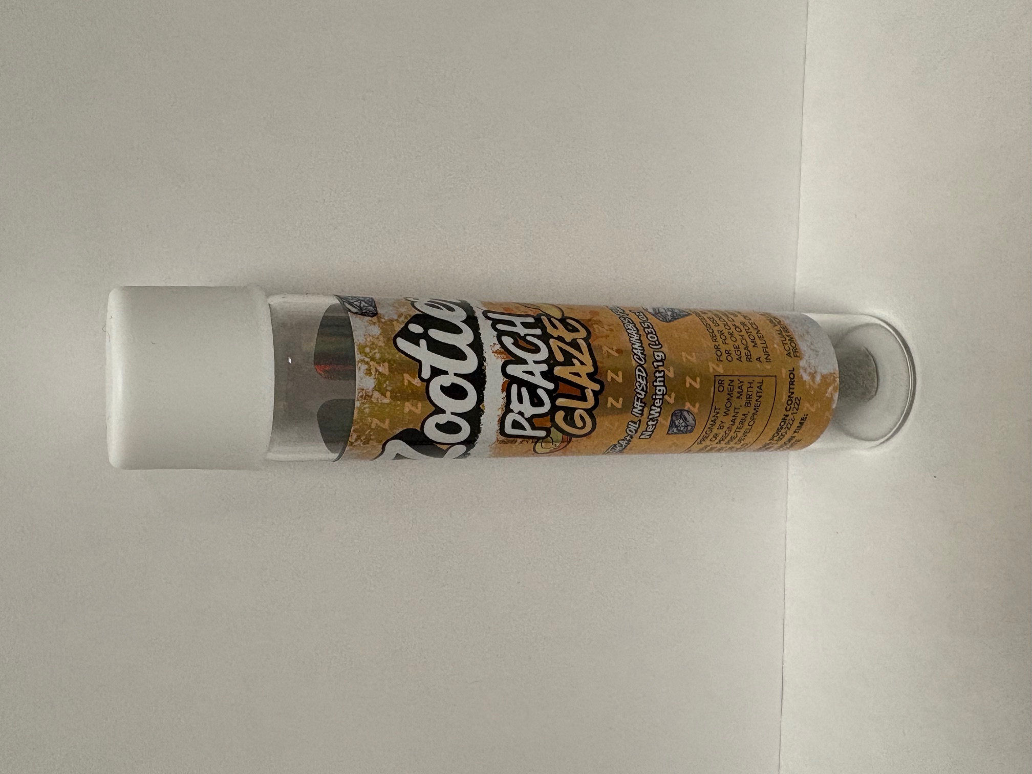 Photograph of product: Zootiez TH-ouiA Infused Peach Glaze