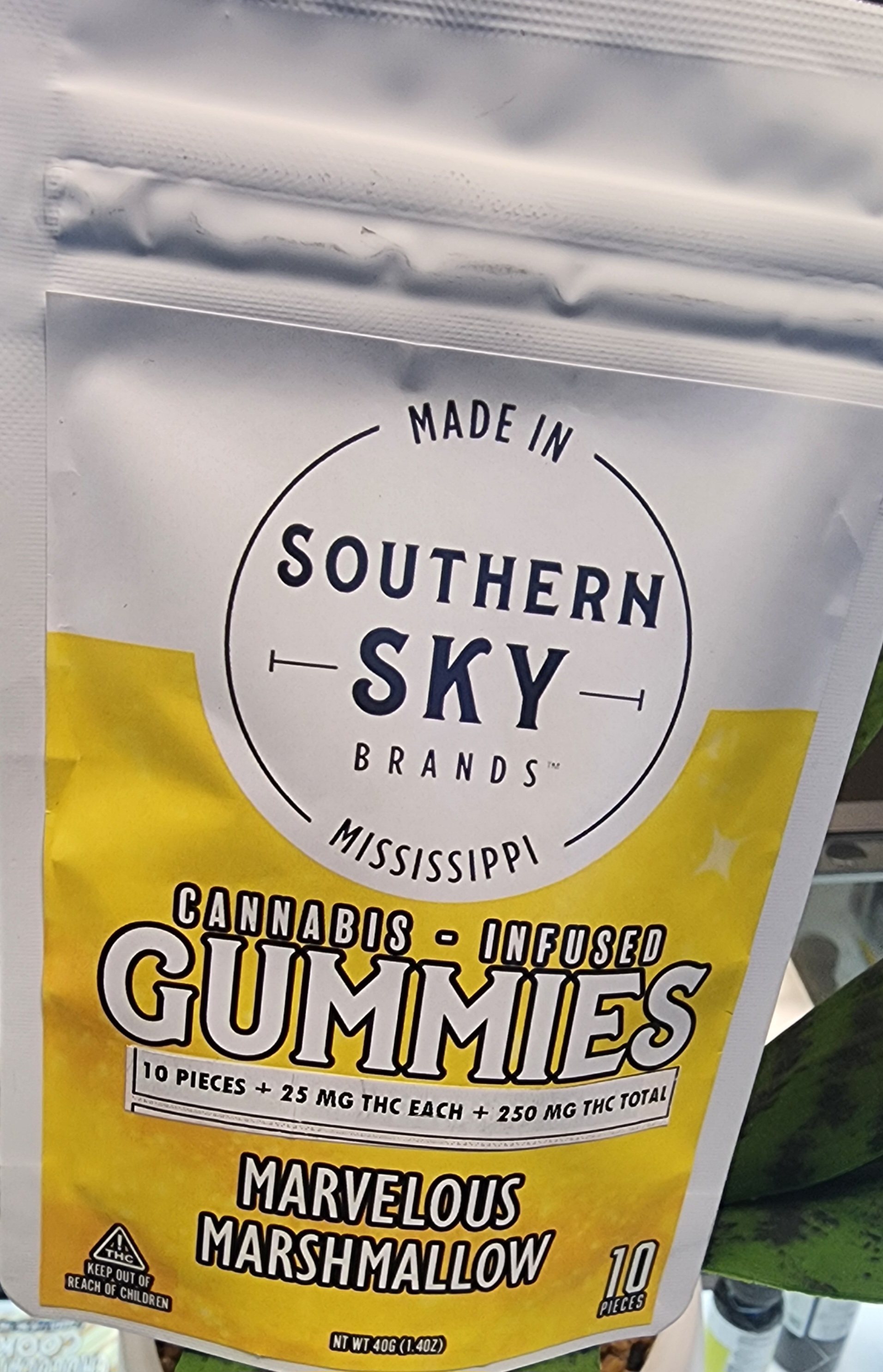 Photograph of product: Southern Sky | 250mg | Marvelous Marshmallow