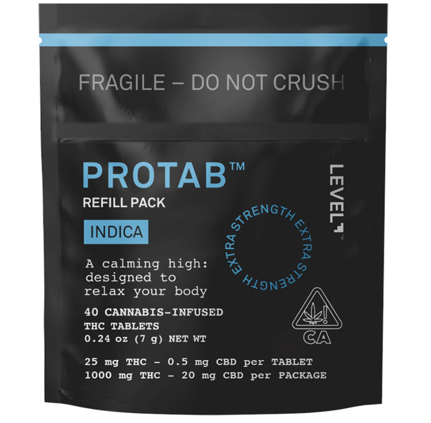Photograph of product: Oui'd Protab Refill - 1000mg Tablet 40pk | Level