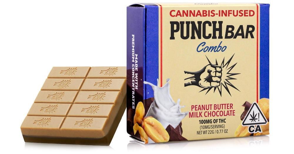 Photograph of product: Peanut Butter Milk Chocolate (100mg)