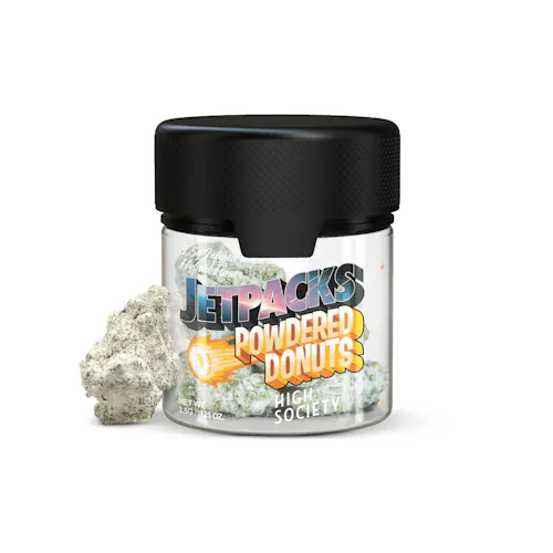 Photograph of Product: High Society Powdered Donuts | 3.5g