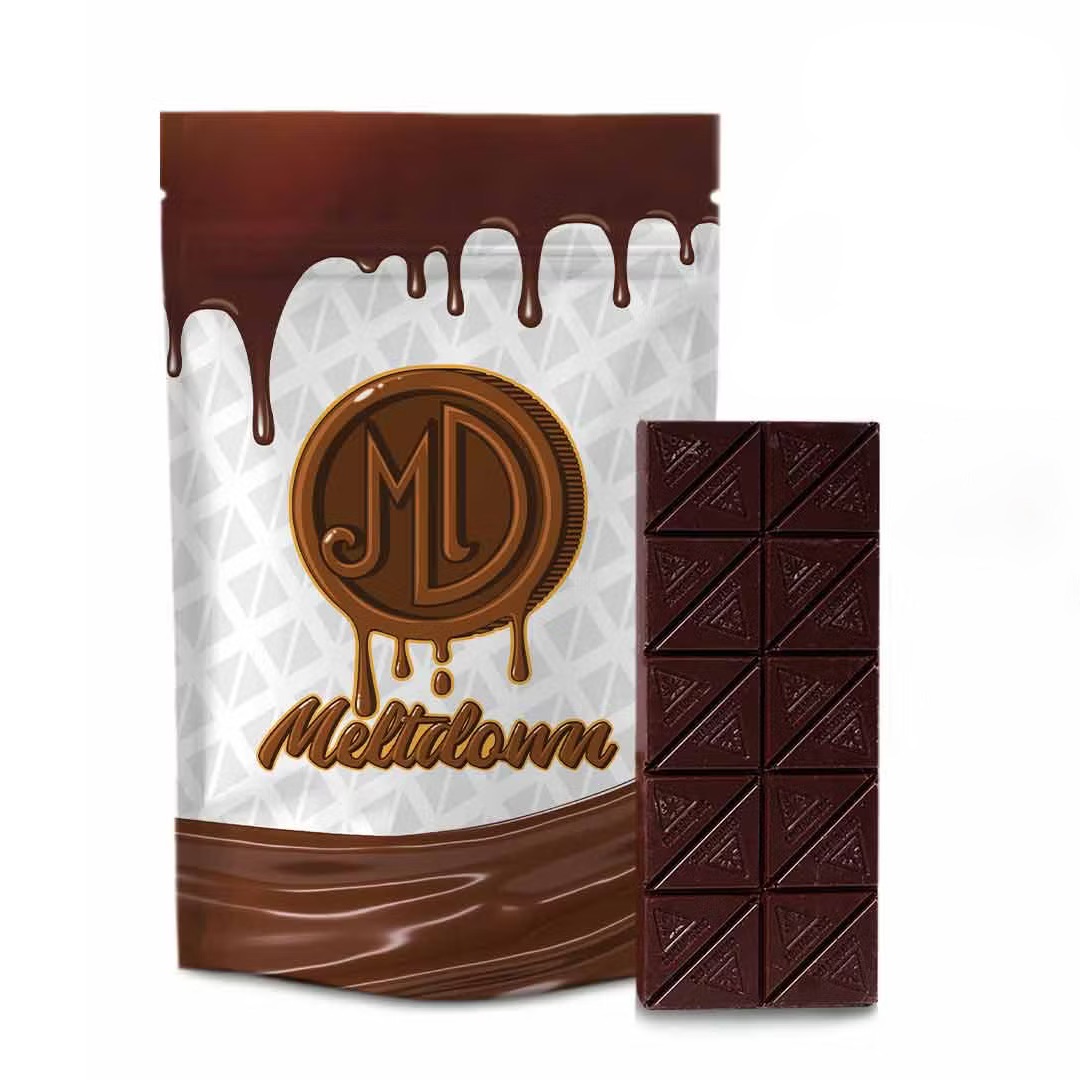 Photograph of product: Meltdown | Dark Chocolate Bar | 20pk/100mg