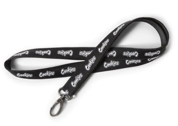 Photograph of product: Cookies - Original Mint 18" Large - Lanyard - Black/White