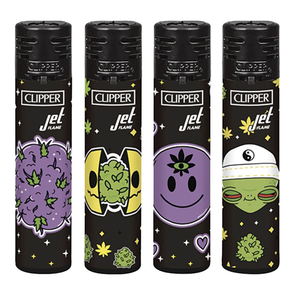 Photograph of product: Clipper | Jet Flame Lighter - Galactic Oui'd