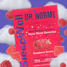 Photograph of product: Dr. Norms Nano Raspberry Dream 10pk Gummies