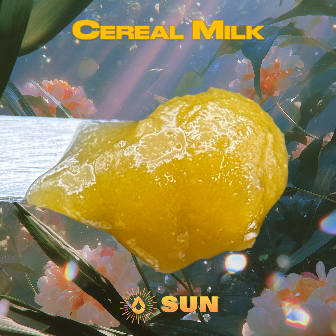 Photograph of product: SUN | Cereal Milk | Live Resin Badder | 1g