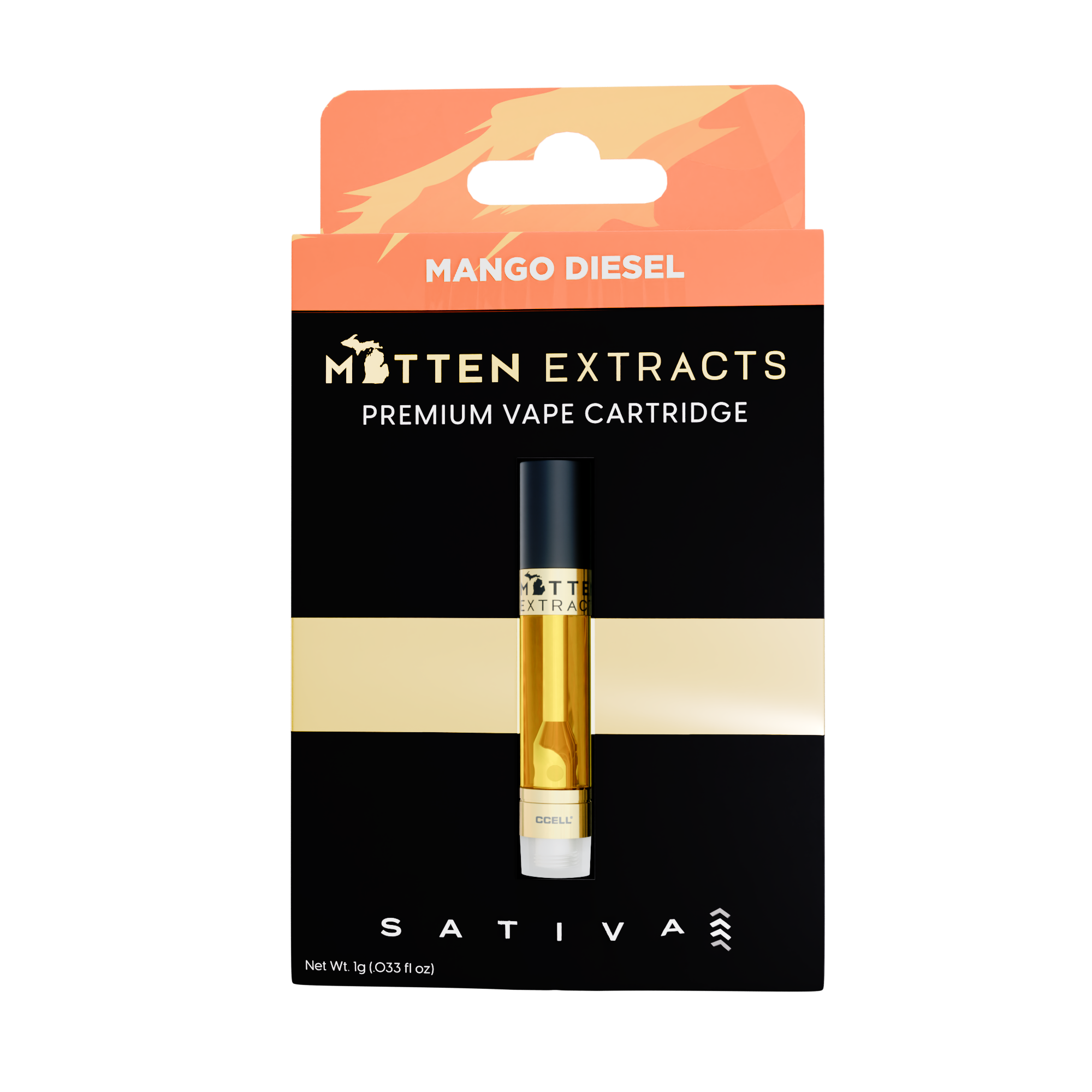 Photograph of product: Mango Diesel Cartridge | 1g