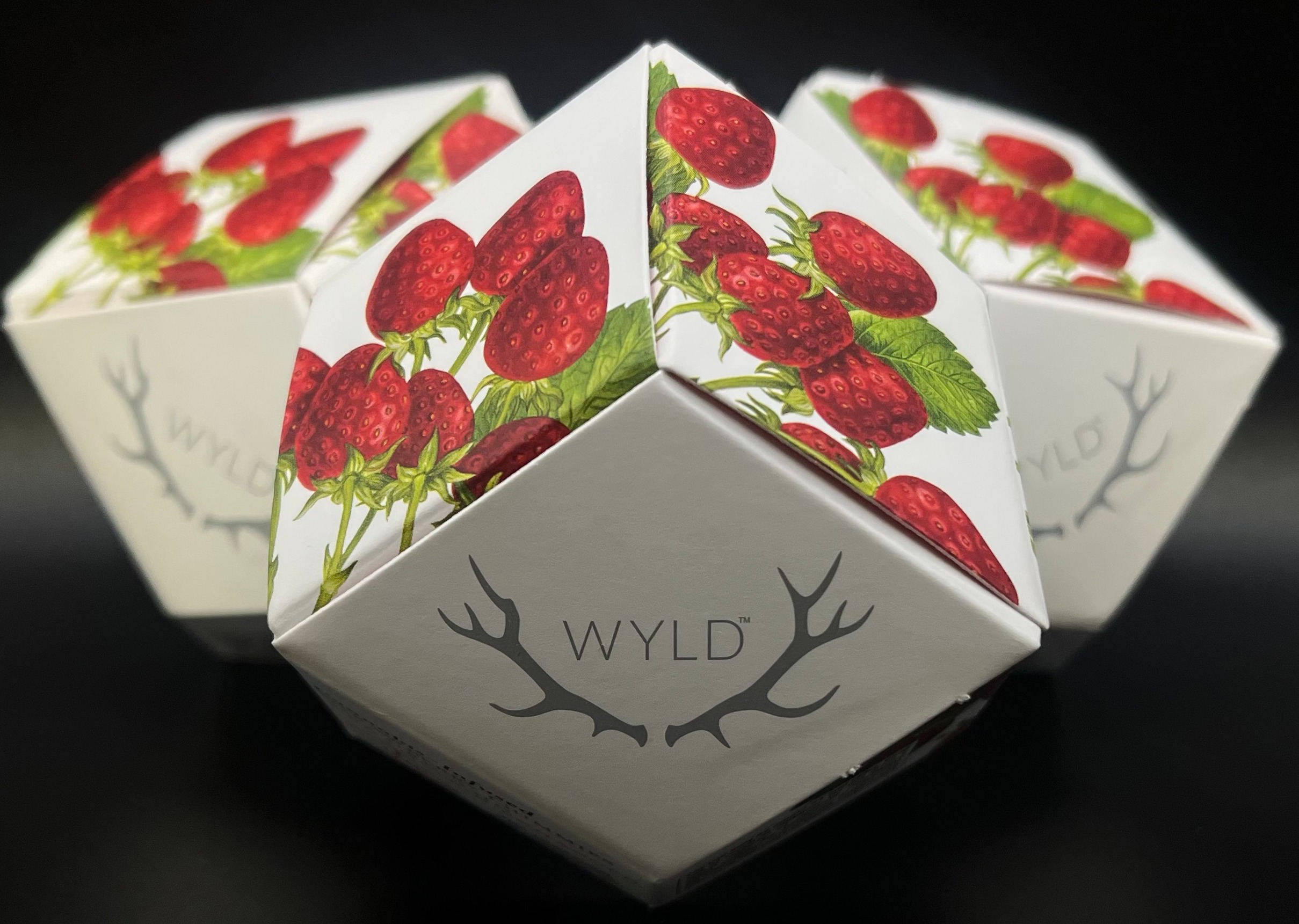 Photograph of product: Wyld - Strawberry - 20:1 - 1mg Gummies