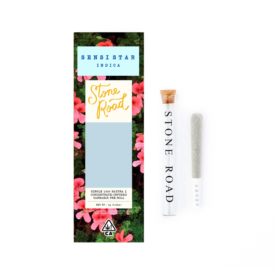 Photograph of product: Sensi Star (I) .7g PREROLL - Stone Road