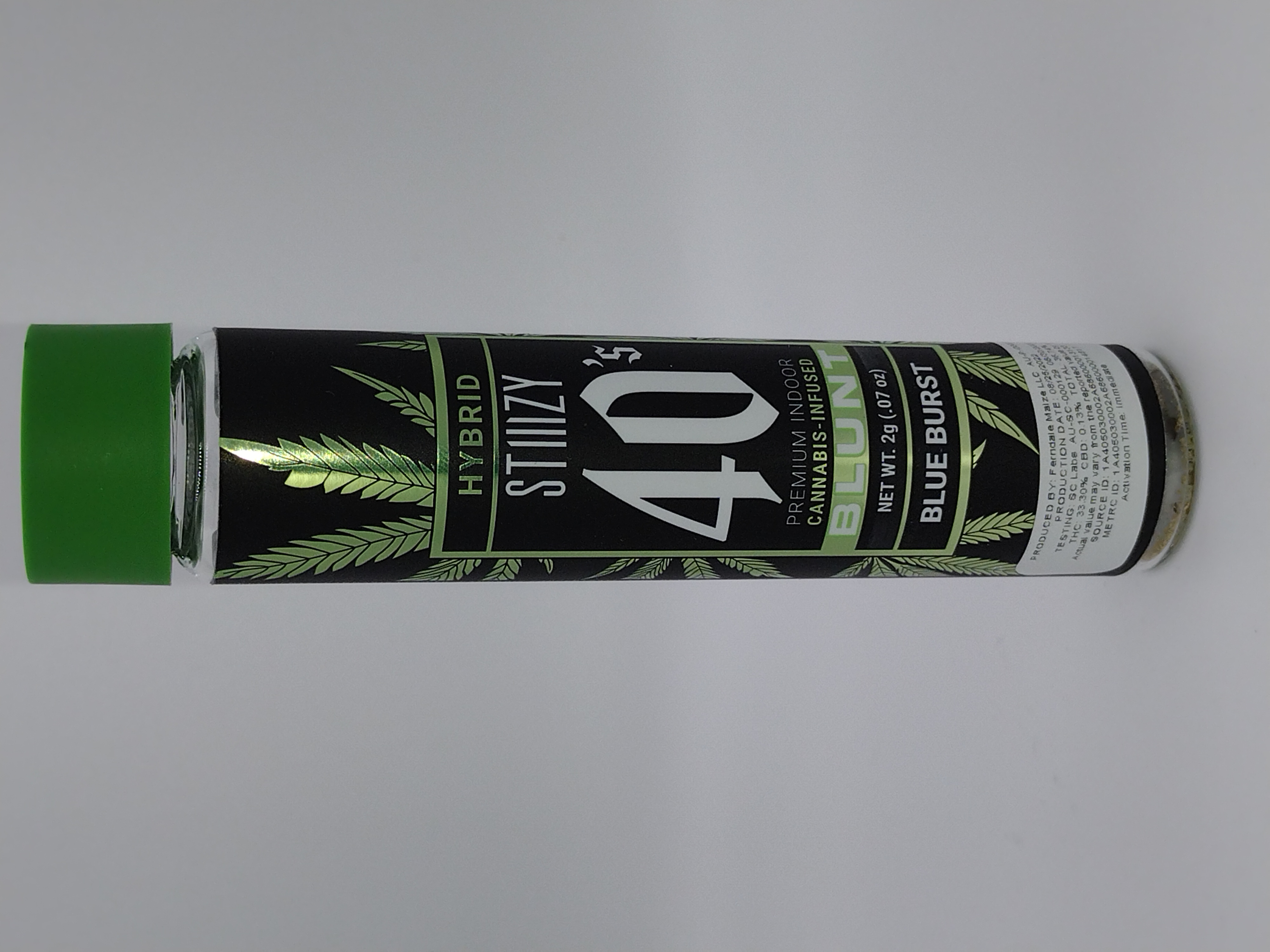 Photograph of product: Blue Burst Blunt