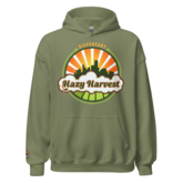 Photograph of product: Hazy Harvest Logo Hoodie (OD Green)