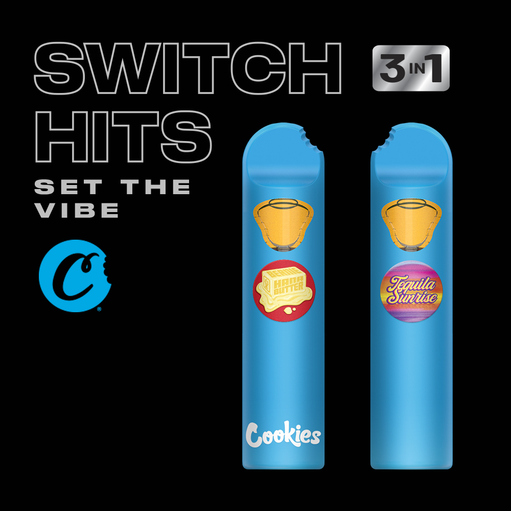 Photograph of product: Berniehana Butter + Tequila Sunrise | Dual Chamber Disposable Vape