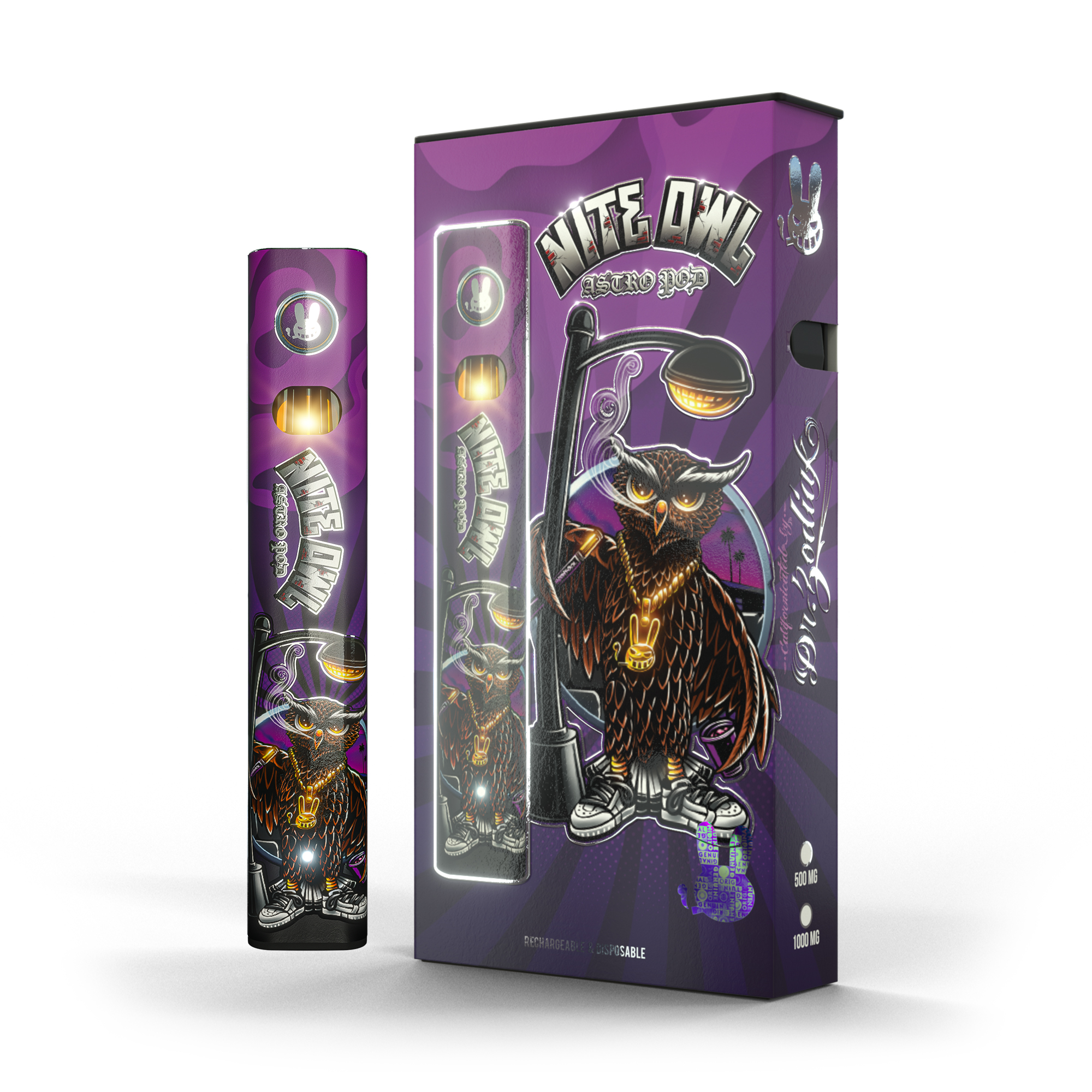 Photograph of product: Dr. Zodiak's Moonrock Astro Pod - Nite Owl