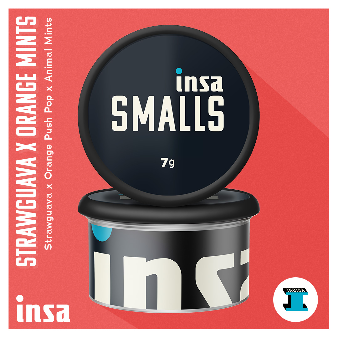 Photograph of product: Smalls - StrawGuava x Orange Mints - 7g