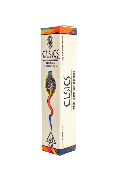 Photograph of product: CLSICS | Pink Lemon Up Rosin Infused Pre-Roll | 1.3g