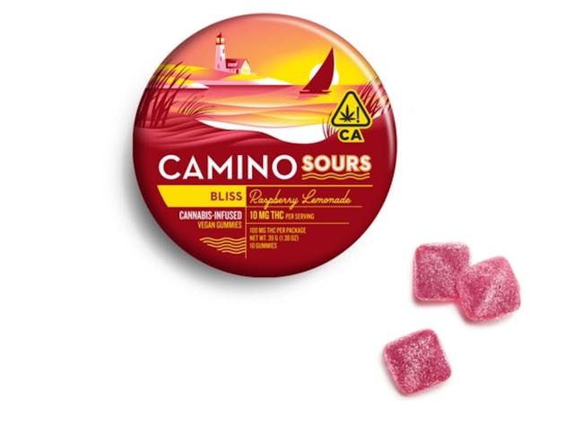 Photograph of product: Raspberry Lemonade | 100mg Gummies