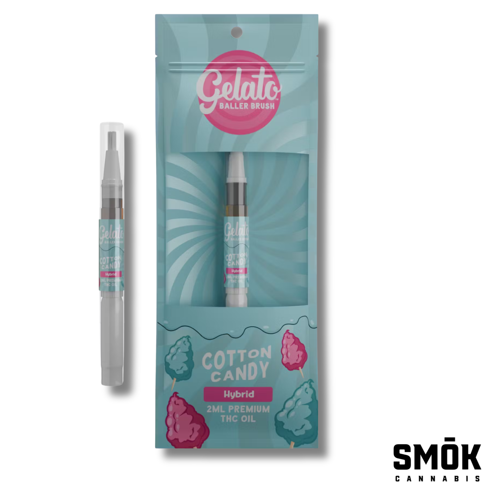 Photograph of product: Gelato Baller Brush Cotton Candy