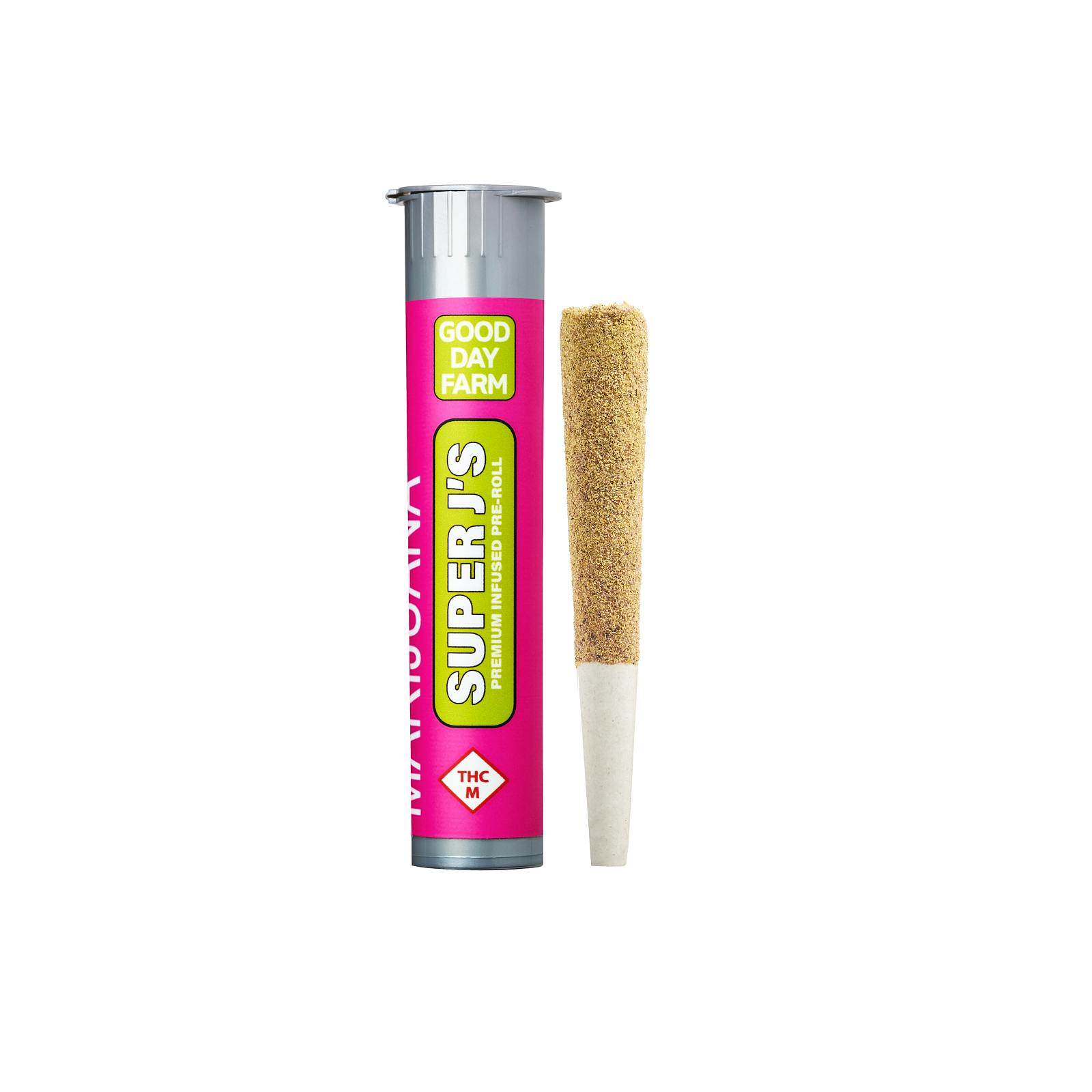 Photograph of product: Good Day Farm Lemon Infused Future Haze Preroll (1g)