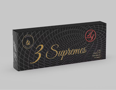 Photograph of product: Alt Sol | Blue Sharpies | Preroll | Supreme | 3 Pack