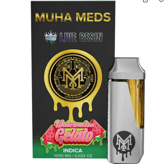 Photograph of product: Watermelon Gelato Live Resin All In One - 