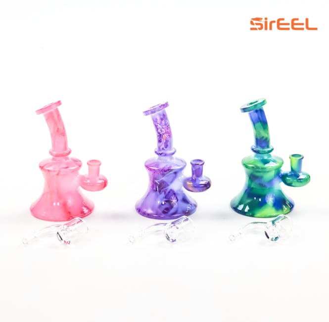 Photograph of product: 5.5" MIRAGE STONE DAB RIG W/BANGER