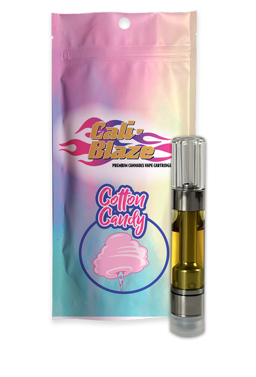 Photograph of product: Cali Blaze - Cotton Candy - Vape Cart