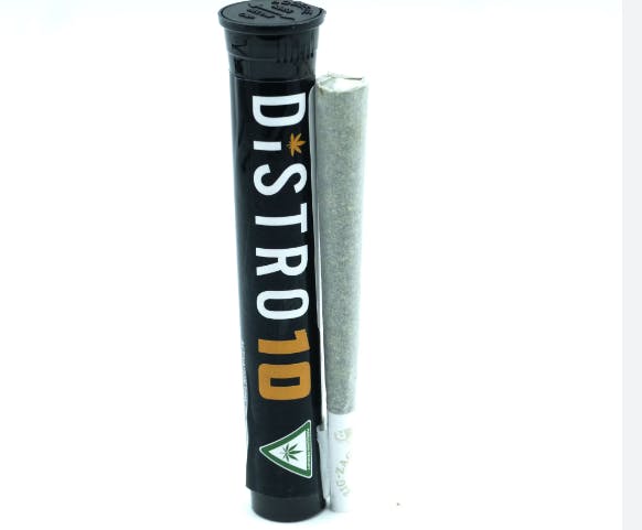 Photograph of product: Distro 10 - Purple Plum Infused Pre-Roll