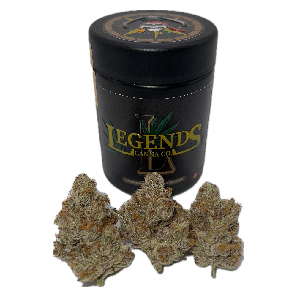 Photograph of product: Legends Flower Triangle Kush 3.5g
