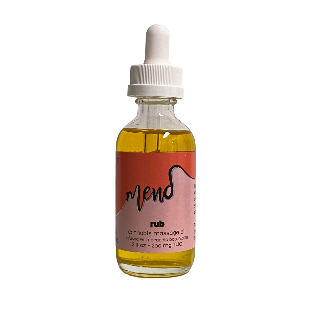 Photograph of Product: 'Rub' THC Massage Oil