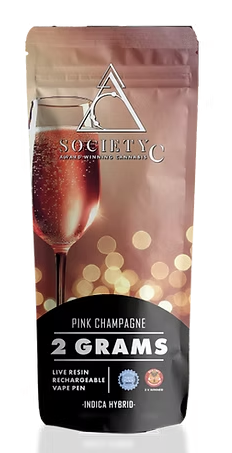 Photograph of product: Society C - Live Resin Disposable - Pink Champange