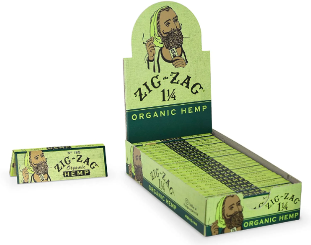 Photograph of product: Zig Zag Hemp Papers 1 1/4